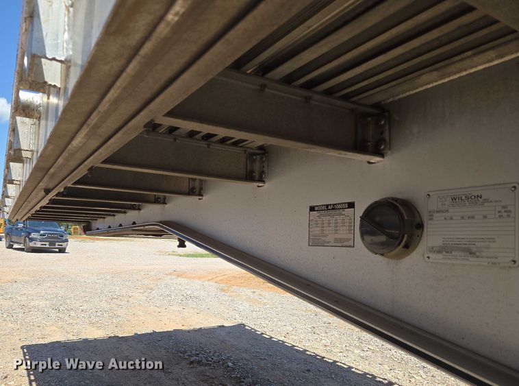image for item EU3570 2014 Wilson AF-1080SS flatbed trailer