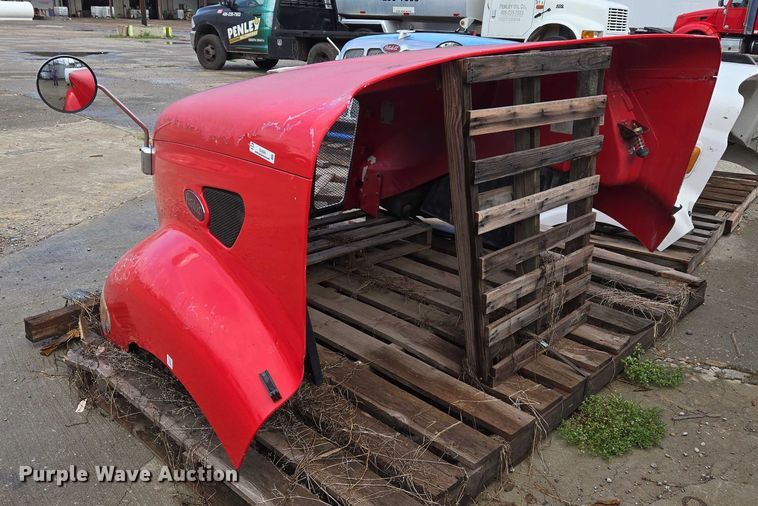 image for item EU3649 (3) semi truck hoods