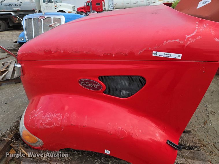 image for item EU3649 (3) semi truck hoods