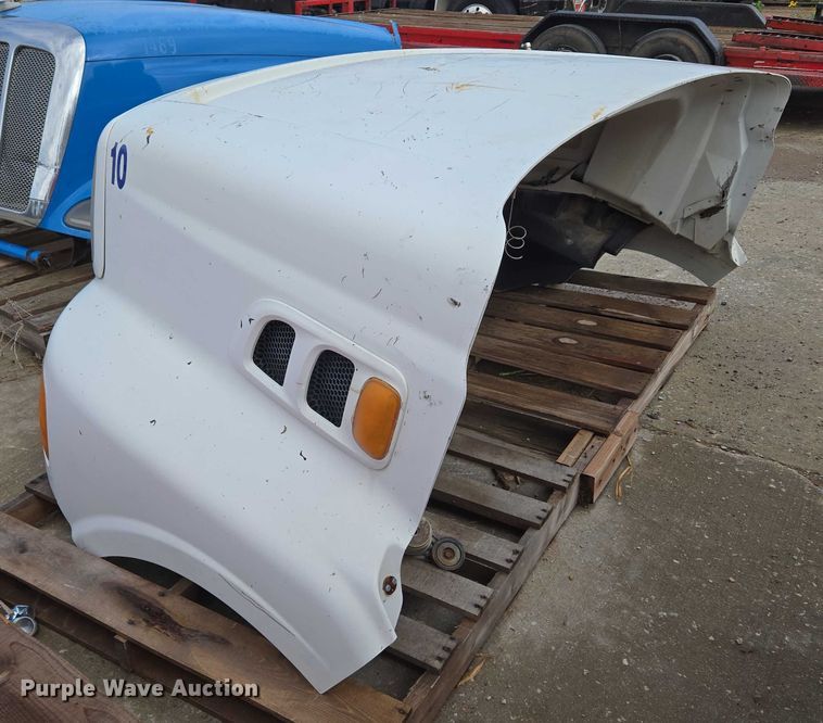 image for item EU3649 (3) semi truck hoods