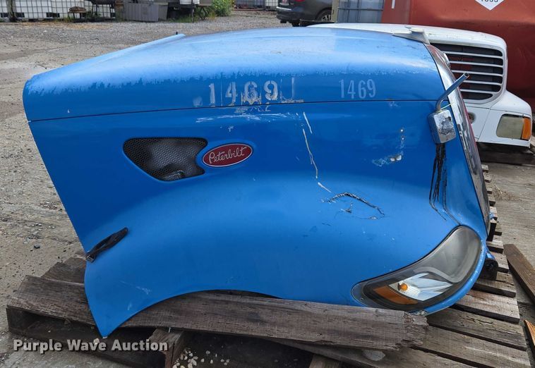 image for item EU3649 (3) semi truck hoods