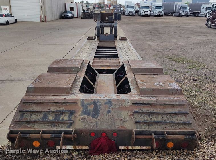 image for item IP9693 2013 Kauffman DT35  lowboy equipment trailer