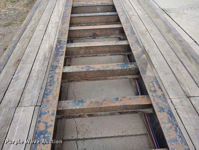 image for item IP9693 2013 Kauffman DT35  lowboy equipment trailer