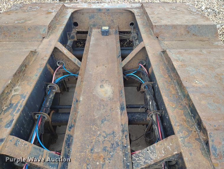 image for item IP9693 2013 Kauffman DT35  lowboy equipment trailer