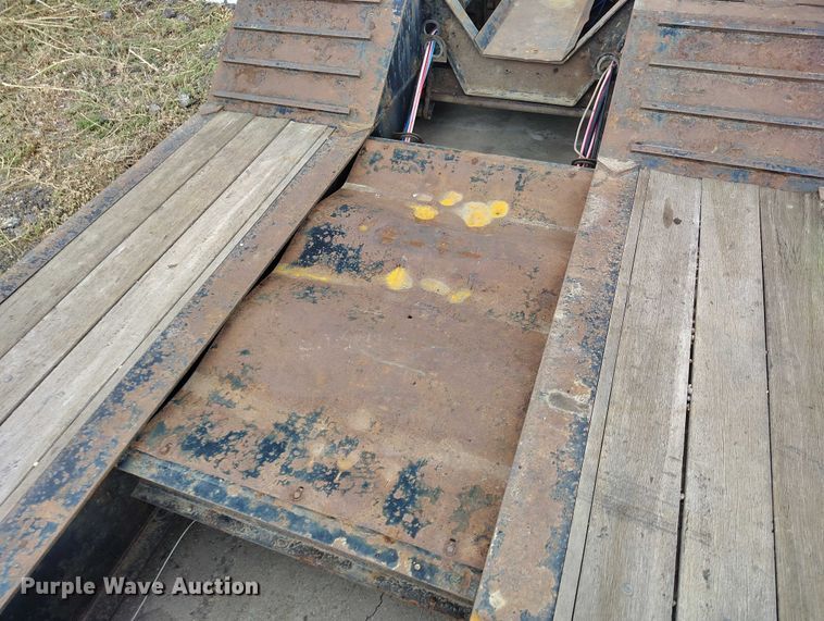 image for item IP9693 2013 Kauffman DT35  lowboy equipment trailer