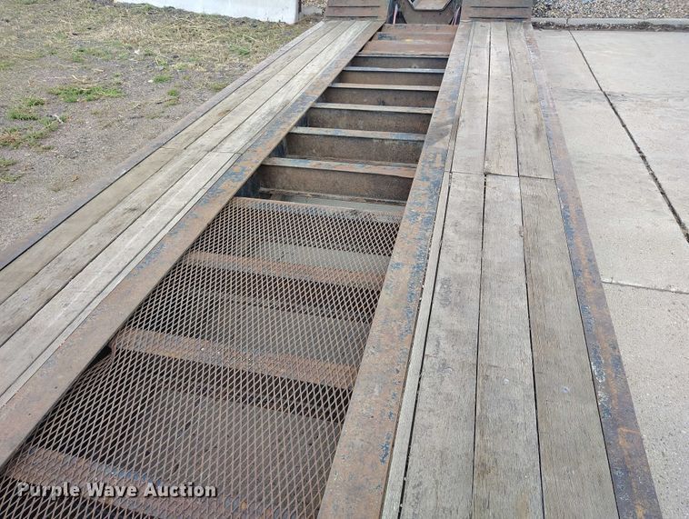 image for item IP9693 2013 Kauffman DT35  lowboy equipment trailer