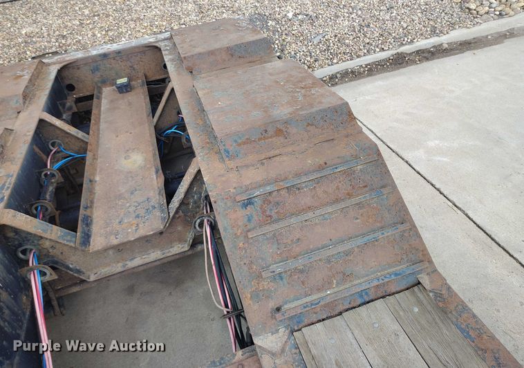 image for item IP9693 2013 Kauffman DT35  lowboy equipment trailer