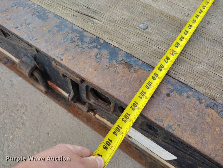 image for item IP9693 2013 Kauffman DT35  lowboy equipment trailer