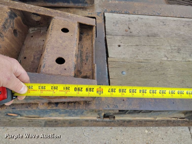 image for item IP9693 2013 Kauffman DT35  lowboy equipment trailer