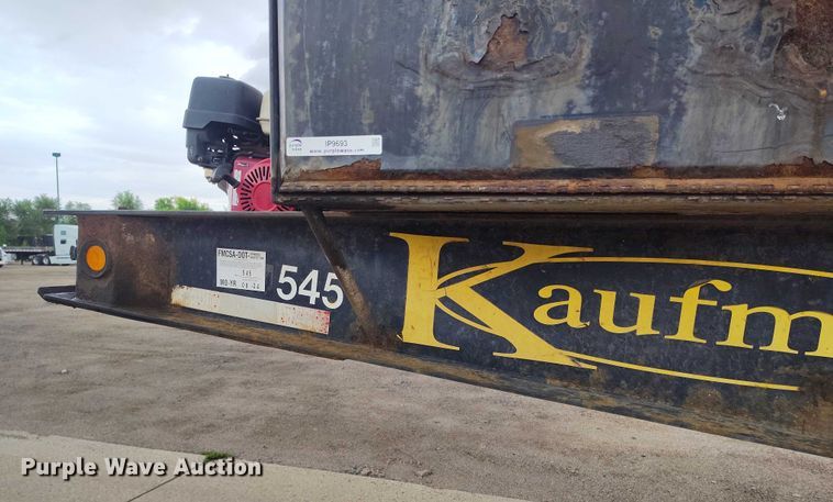 image for item IP9693 2013 Kauffman DT35  lowboy equipment trailer