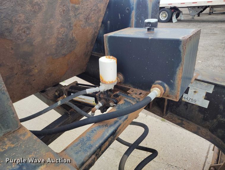 image for item IP9693 2013 Kauffman DT35  lowboy equipment trailer