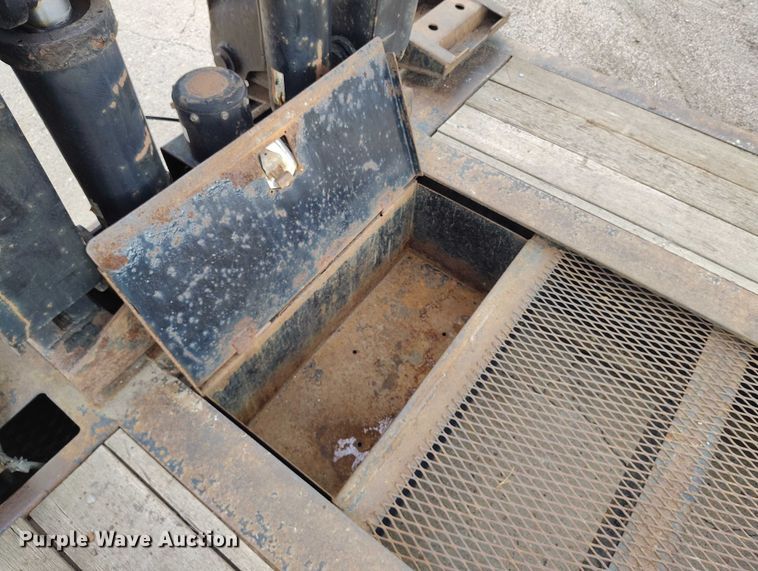 image for item IP9693 2013 Kauffman DT35  lowboy equipment trailer