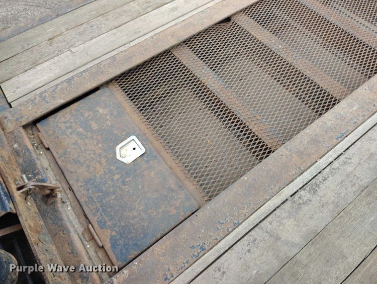 image for item IP9693 2013 Kauffman DT35  lowboy equipment trailer