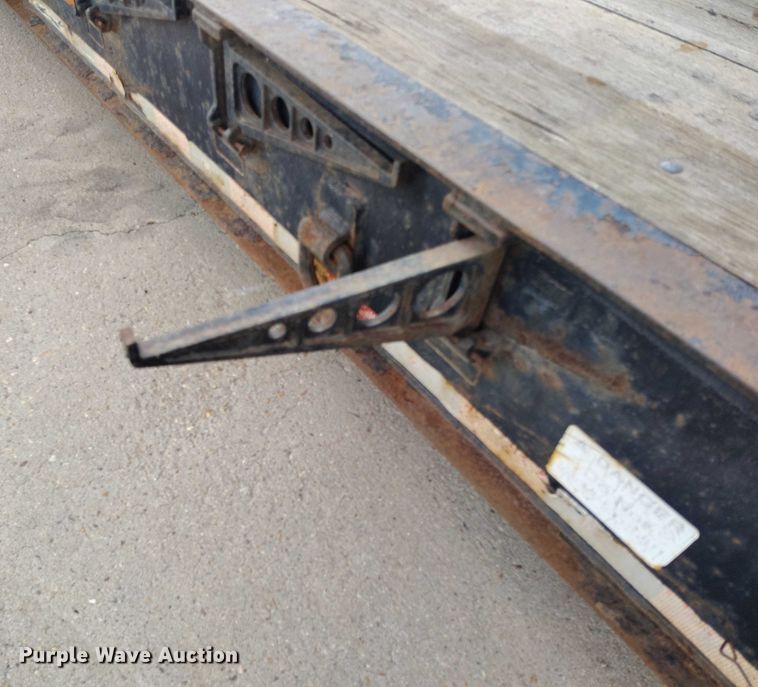 image for item IP9693 2013 Kauffman DT35  lowboy equipment trailer