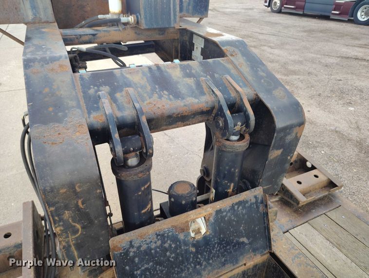 image for item IP9693 2013 Kauffman DT35  lowboy equipment trailer