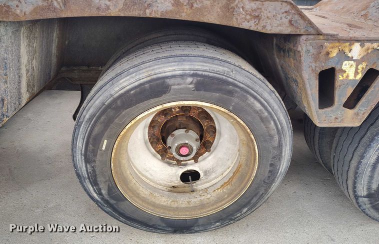 image for item IP9693 2013 Kauffman DT35  lowboy equipment trailer