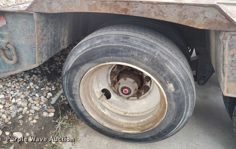 image for item IP9693 2013 Kauffman DT35  lowboy equipment trailer