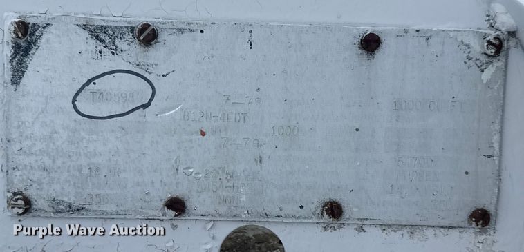 image for item NU9577 1978 Pullman Trailmobile pneumatic dry bulk trailer