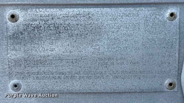 image for item NU9588 2008 Trailmobile dry van trailer