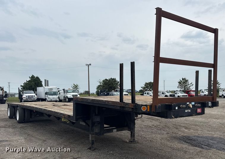 image for item NU9610 2008 Fontaine WDT180 drop deck trailer