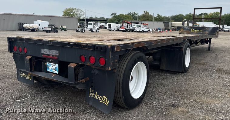 image for item NU9610 2008 Fontaine WDT180 drop deck trailer