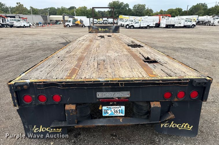 image for item NU9610 2008 Fontaine WDT180 drop deck trailer