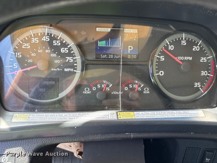 image for item YA0747 2019 Hino 268 box truck