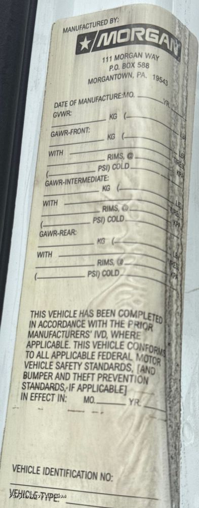 image for item YA0862 2018 Freightliner Business Class M2 box truck