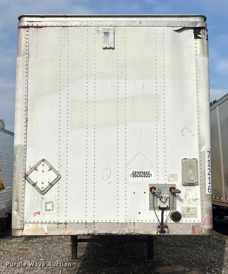 image for item YA0864 2007 Wabash  DVCVHPC dry van trailer