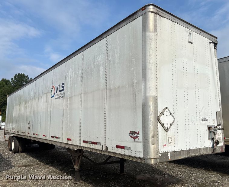 image for item YA0864 2007 Wabash  DVCVHPC dry van trailer