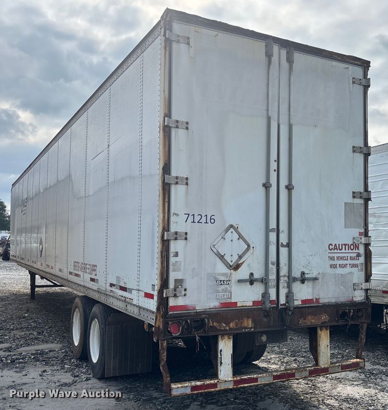 image for item YA0864 2007 Wabash  DVCVHPC dry van trailer