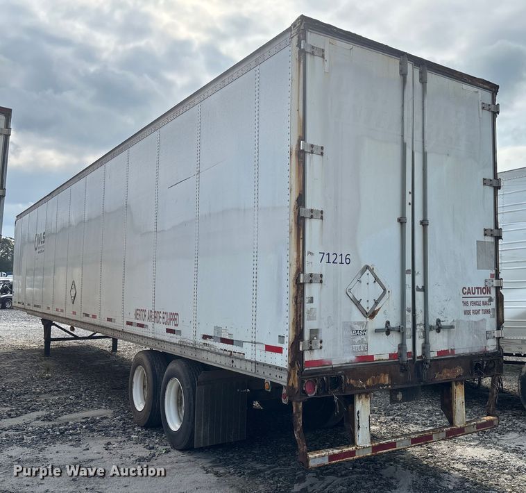 image for item YA0864 2007 Wabash  DVCVHPC dry van trailer