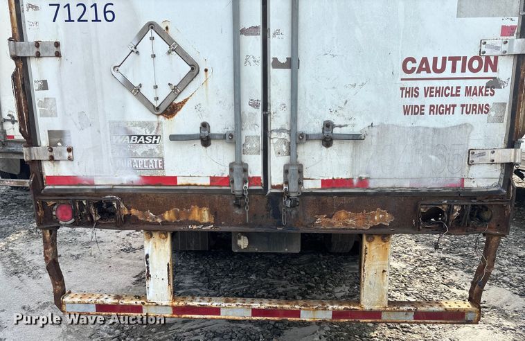 image for item YA0864 2007 Wabash  DVCVHPC dry van trailer