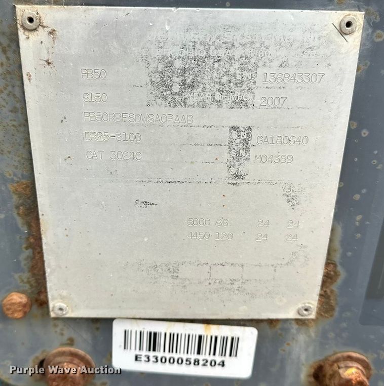 image for item DP8850 2007 Princeton-Teleydyne PB50 forklift