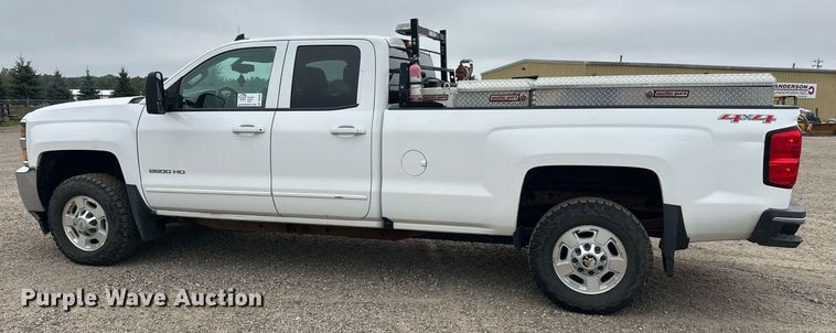 image for item DT6345 2016 Chevrolet Silverado 2500HD LT Double Cab pickup truck