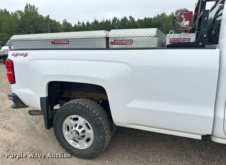 image for item DT6345 2016 Chevrolet Silverado 2500HD LT Double Cab pickup truck