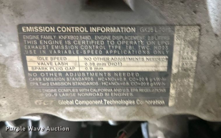 image for item DT6372 Caterpillar 2C50004 forklift