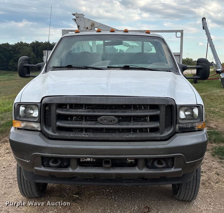 image for item DU1294 2003 Ford F550 Super Duty utility / service truck