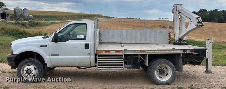 image for item DU1294 2003 Ford F550 Super Duty utility / service truck