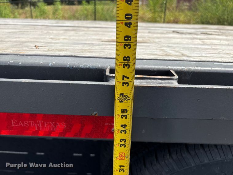 image for item DU1297 2023 East Texas Trailer equipment trailer