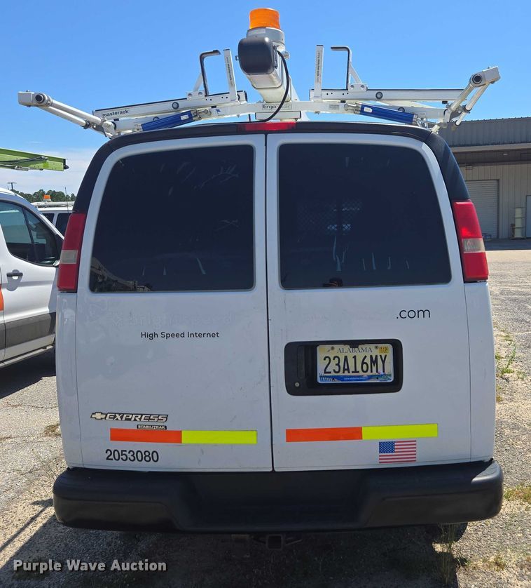 image for item DU2510 2015 Chevrolet Express 2500 van