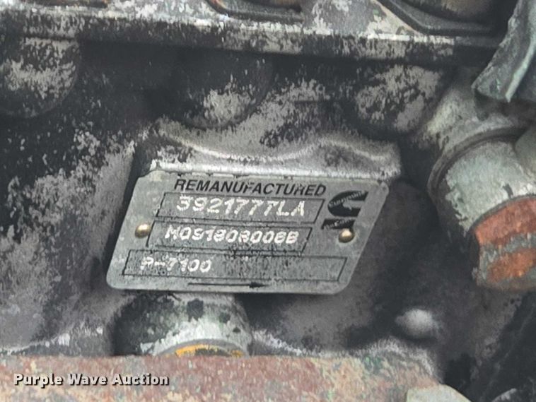 image for item DU2513 1993 Ford tren mortiz crane truck