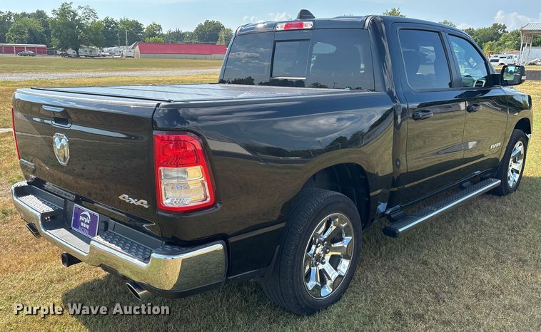 image for item DU9339 2021 RAM 1500 Bighorn Crew Cab pickup truck