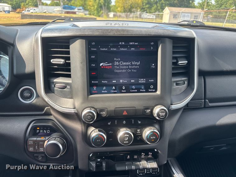 image for item DU9339 2021 RAM 1500 Bighorn Crew Cab pickup truck