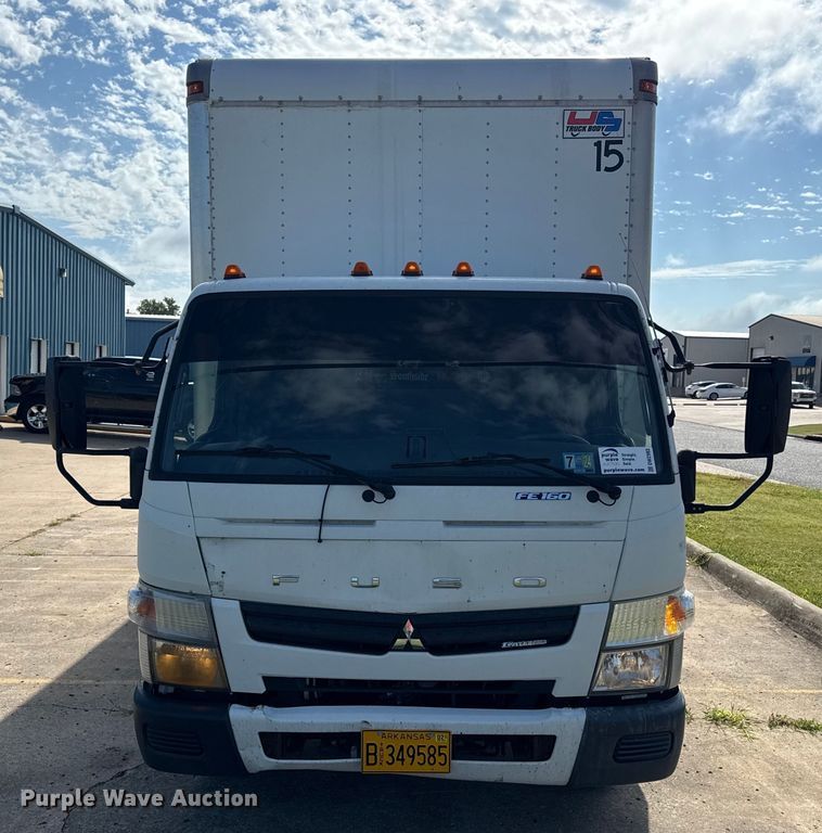 image for item DW2993 2017 Mitsubishi Fuso FE box truck