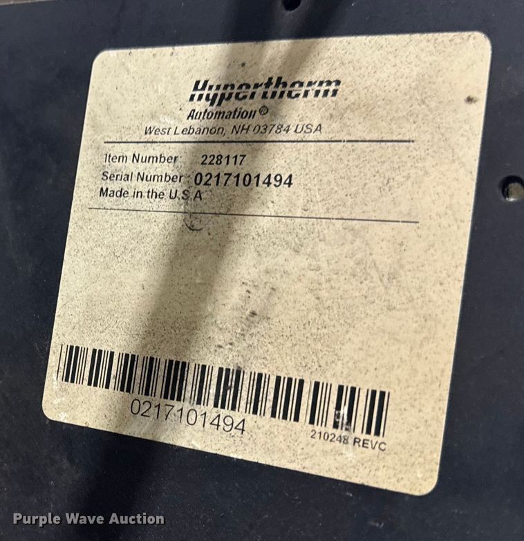 image for item DW6608 Koike FM512 plasma cutting table