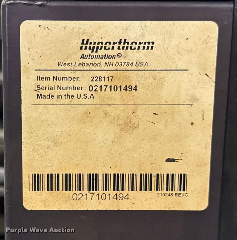 image for item DW6608 Koike FM512 plasma cutting table