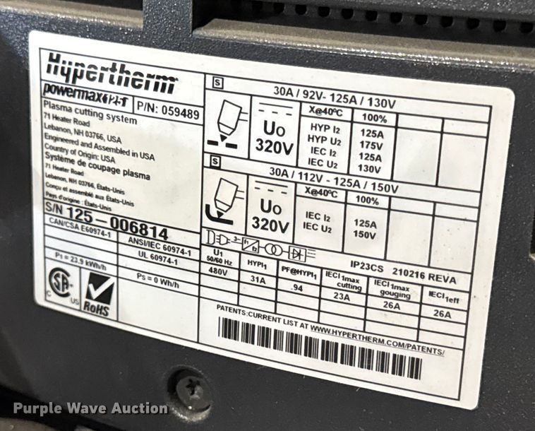 image for item DW6608 Koike FM512 plasma cutting table