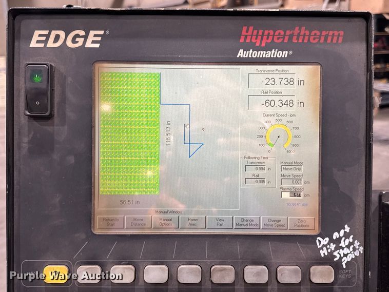 image for item DW6608 Koike FM512 plasma cutting table