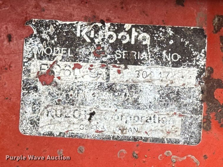 image for item DW6611 Kubota B7100 MFWD tractor